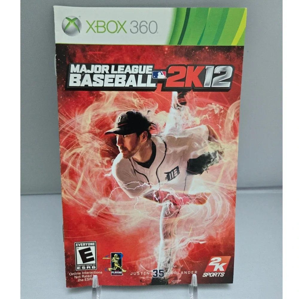 Major League Baseball 2K11 & 2K12 Bundle - Xbox360 - Complete CIB 2 Games Tested